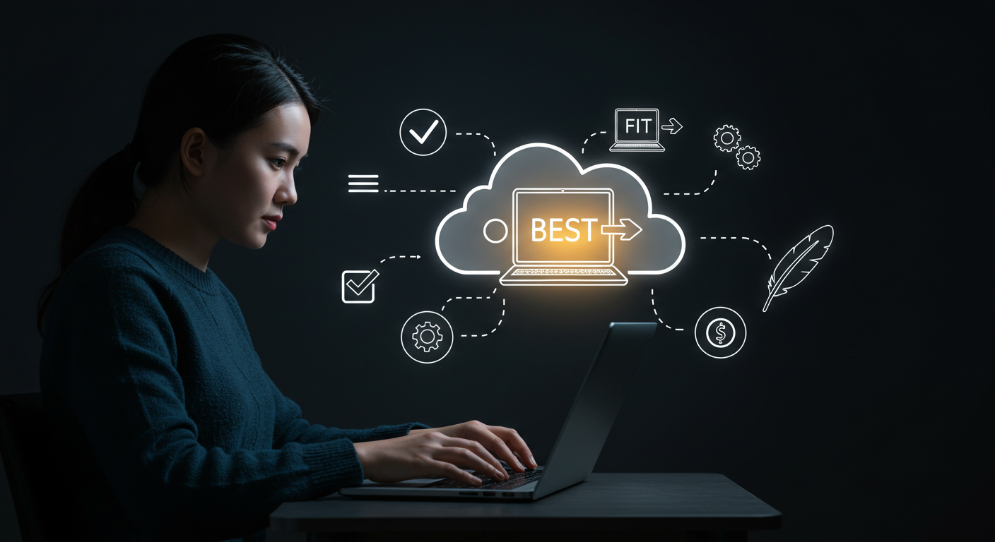 "결론: ‘최고’보다 ‘적합한’ 노트북 선택이 중요"에 대한 이미지입니다.