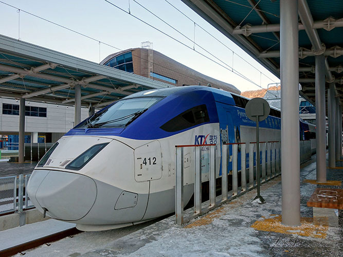 KTX 평창역 시간표