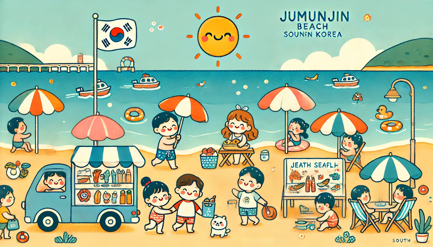 강릉 주문진해변