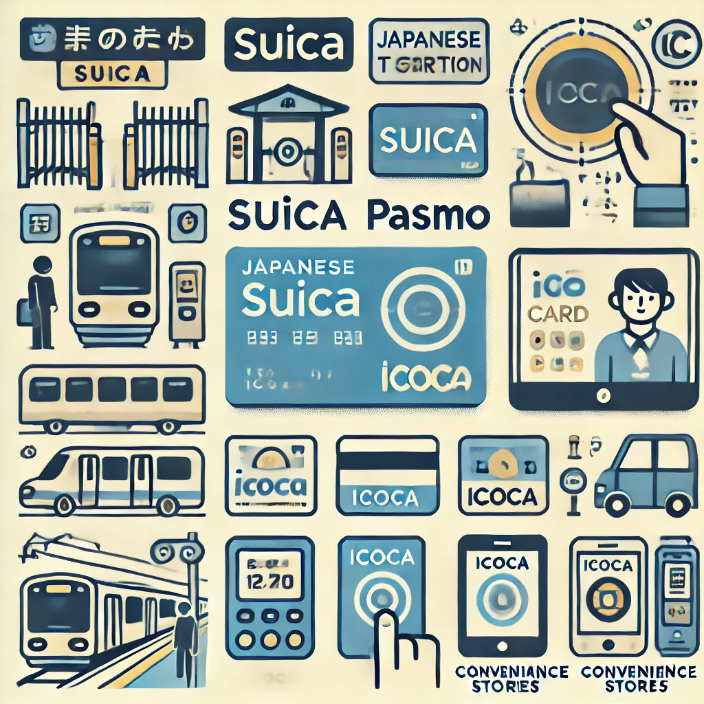 일본 교통카드 이미지