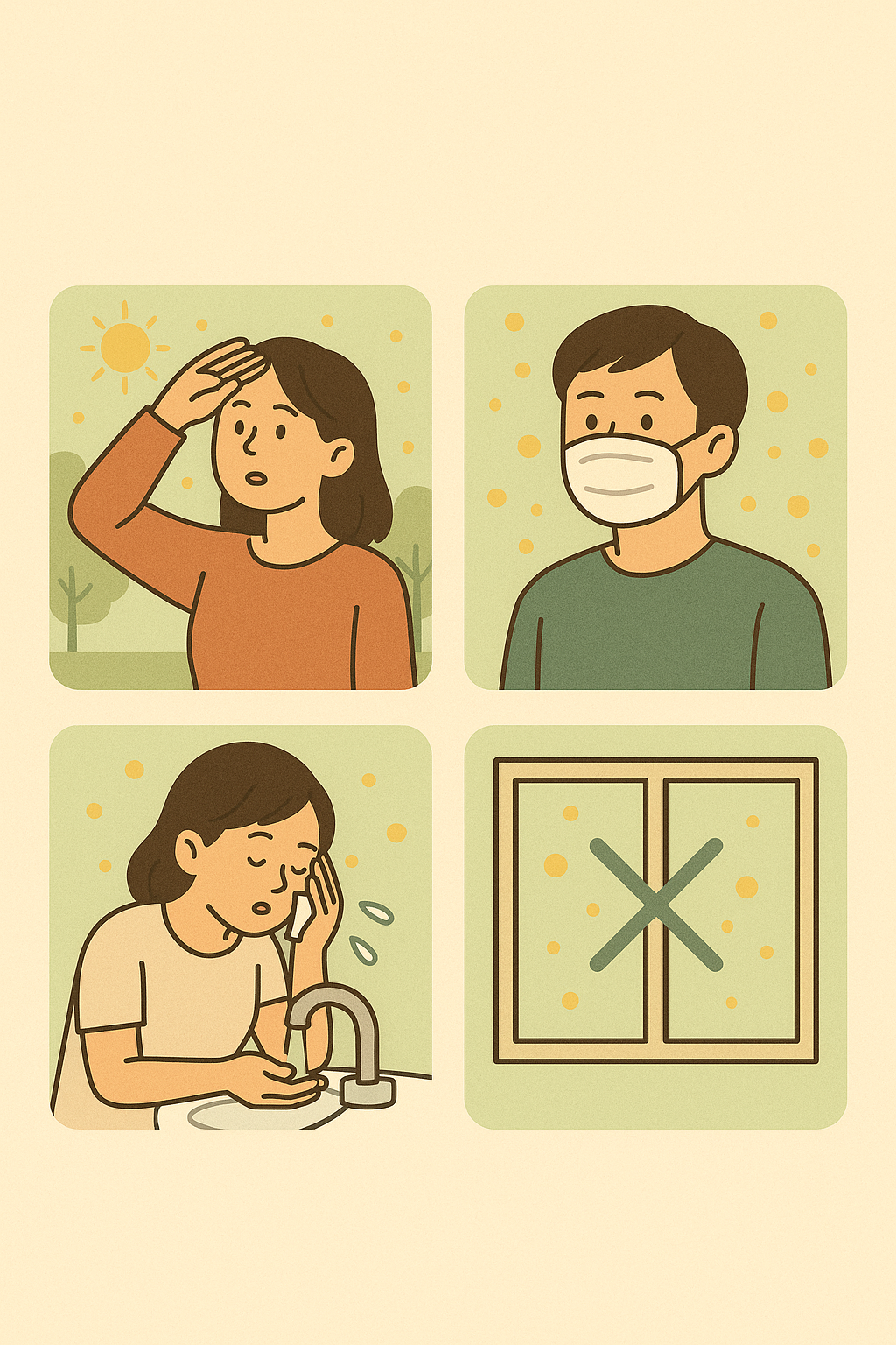 봄철알레르기 예방법