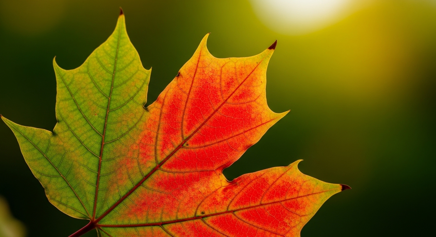 단풍이 물드는 이유(과학적 원리)