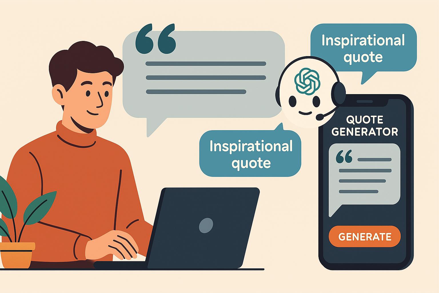 챗GPT를 활용한 명언 생성기 만들기