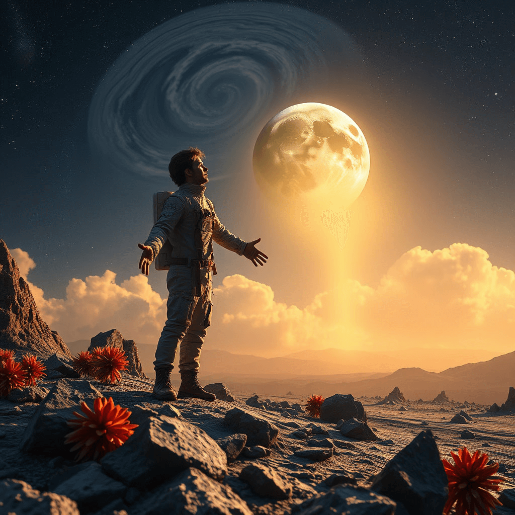 우주에서 지구를 보는 꿈 해몽