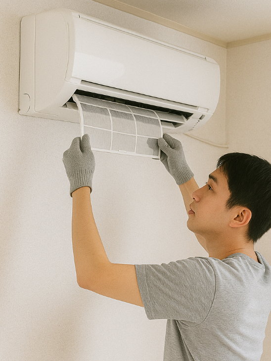 벽걸이 에어컨 청소&amp;#44; 1년에 단 1번으로도 효과 200% 올리는 법
