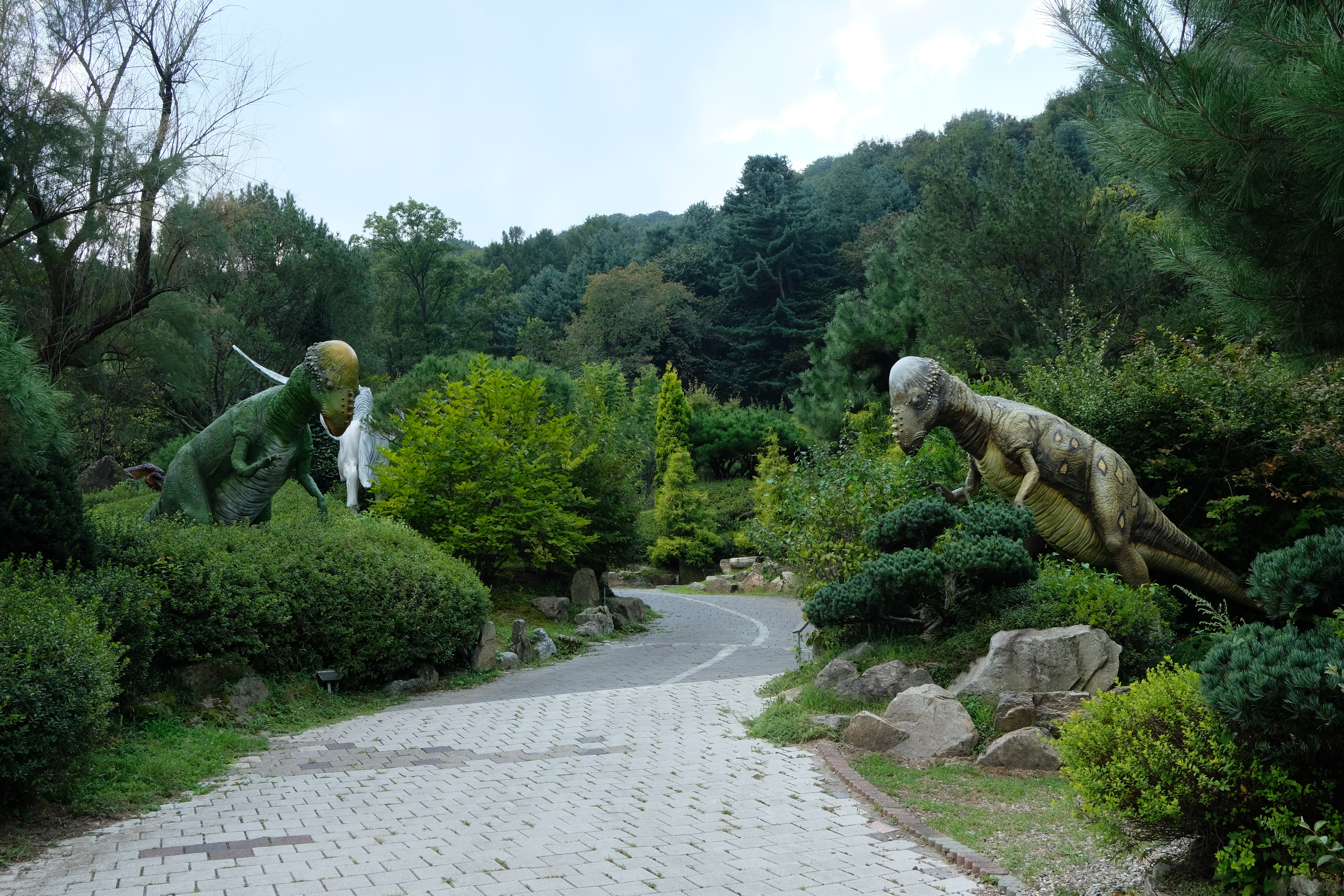 덕평공룡수목원 공룡4 - 파키케팔로사우르스