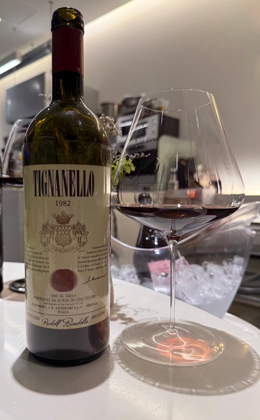 ํฐ๋๋ฌ๋ก 1982(Tignanello 1982)๏ฝTenuta Tignanello by Antinori, Tuscany, Italy