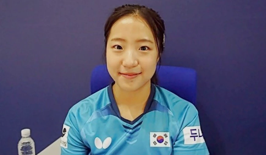탁구 신유빈 선수