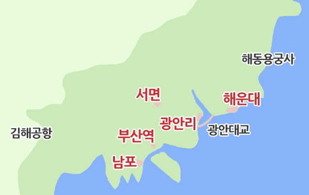 부산 지도