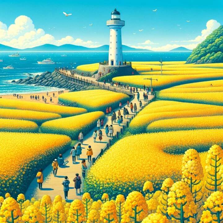 유채꽃 개화시기