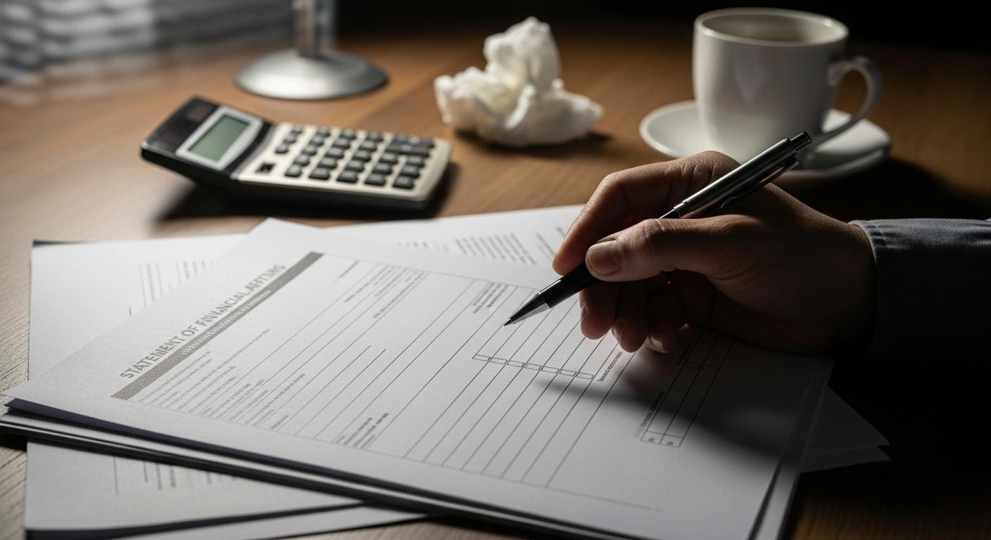 개인회생 진술서 예시