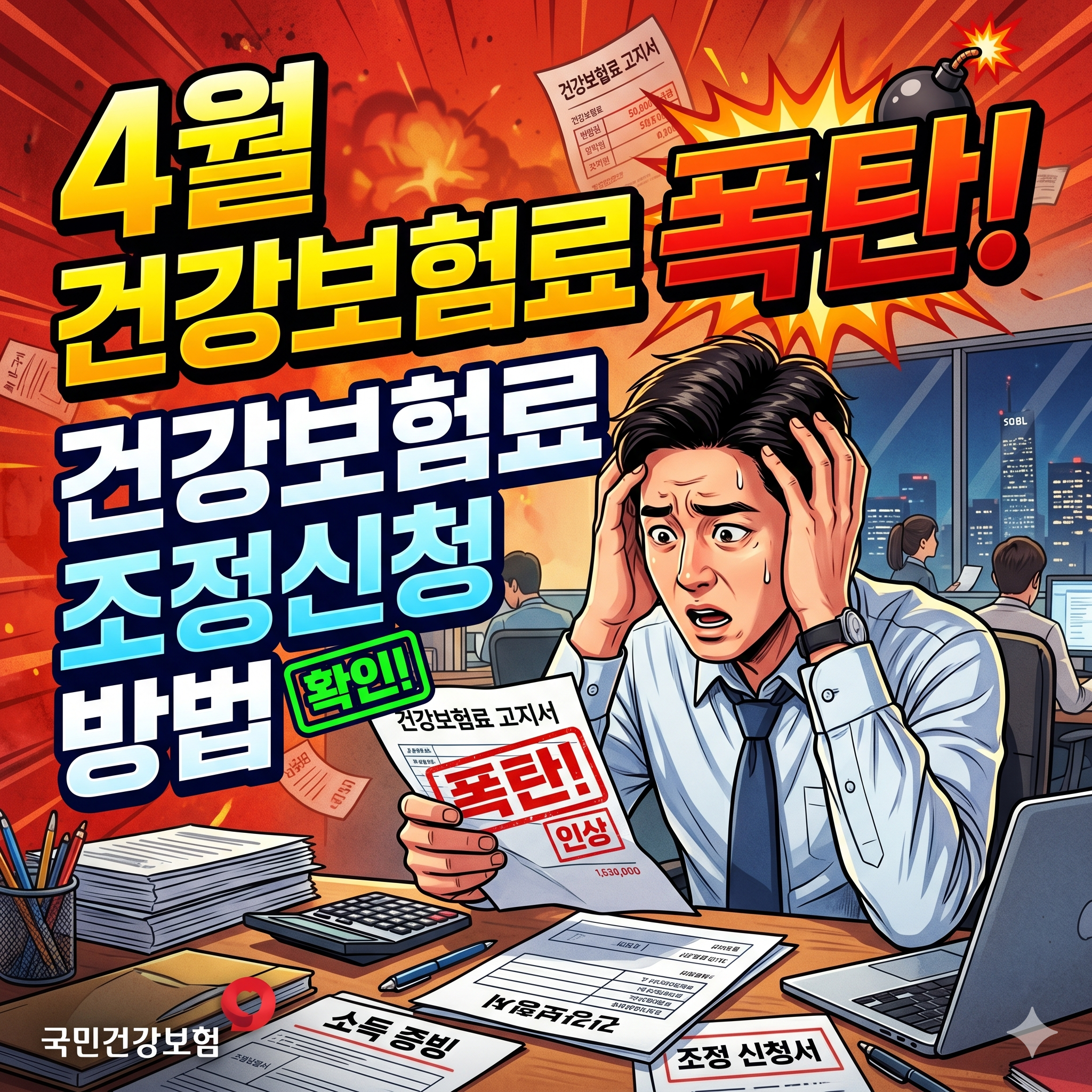 4월 건강보험료 폭탄