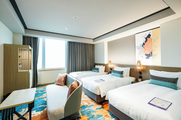 대만 시먼딩 근처 추천 호텔- 솔라리아 니시테츠 호텔 타이베이 시먼-내부