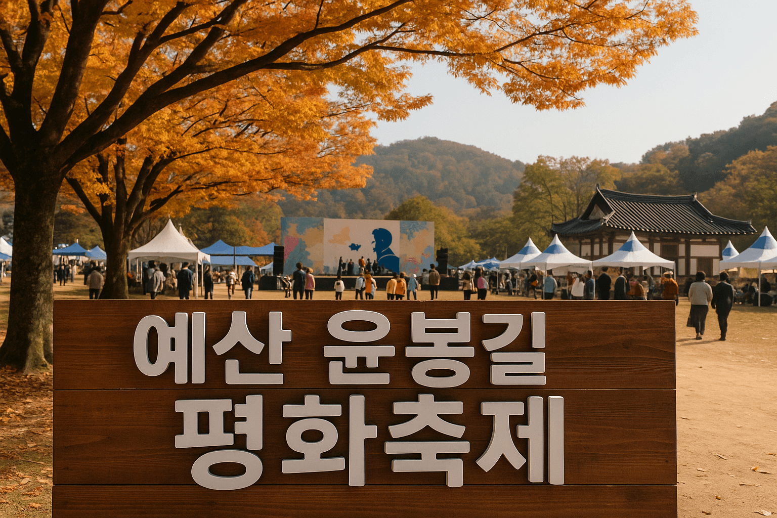 예산 윤봉길 평화축제 후기 - 평화와 감동의 하루