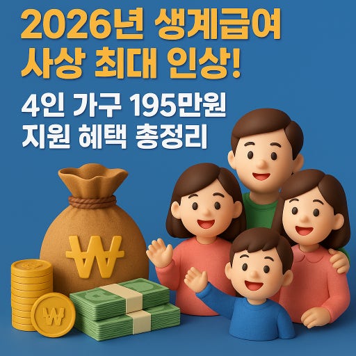 2026년 생계비통장 개설