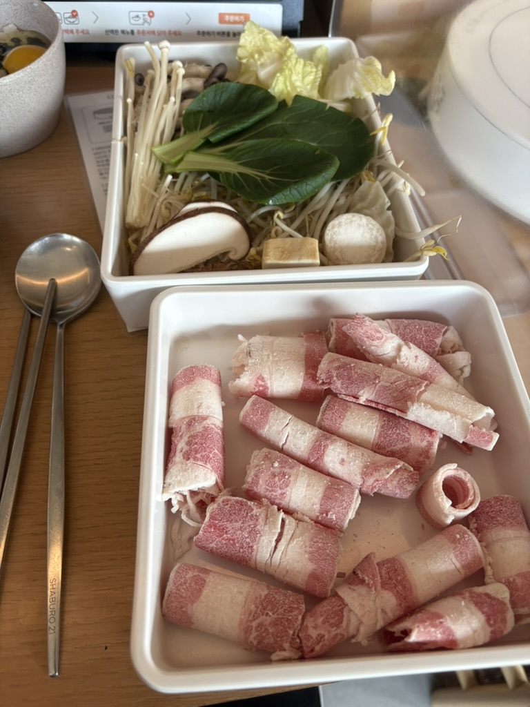 모듬야채-고기