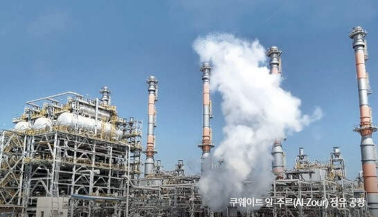 쿠웨이트 정유공장