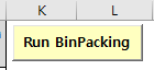 Bin Packing 실행 버튼
