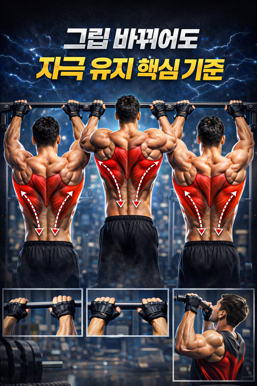 그립이 바뀌어도 자극 유지하는 핵심 기준