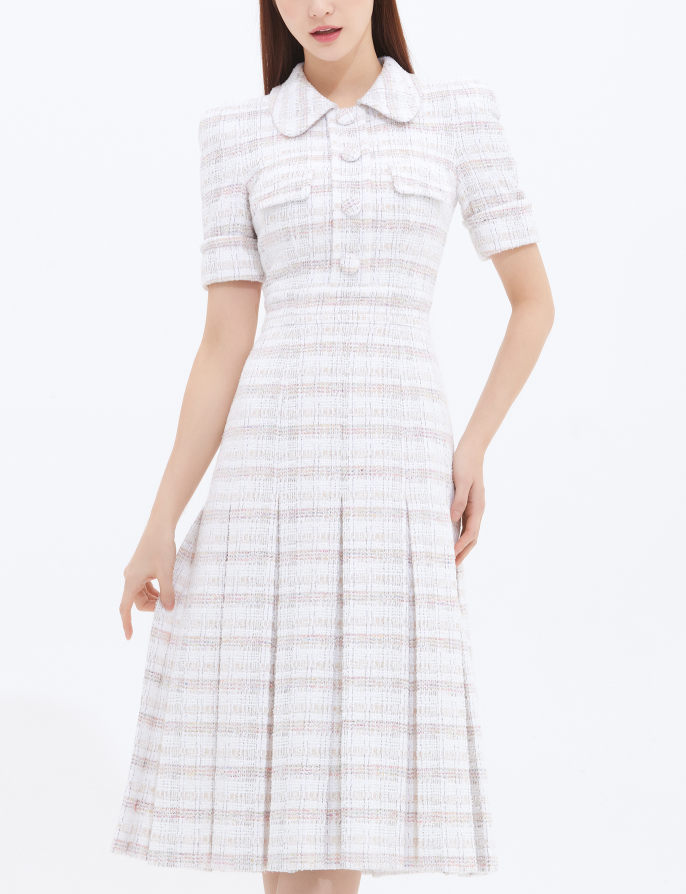 11월1일 화려한날들 박영라 박정연 (25회)옷 패션 아보아보 트위드 원피스 정보