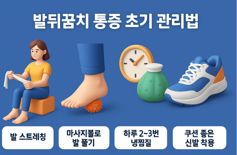 족저근막염 증상과 원인
