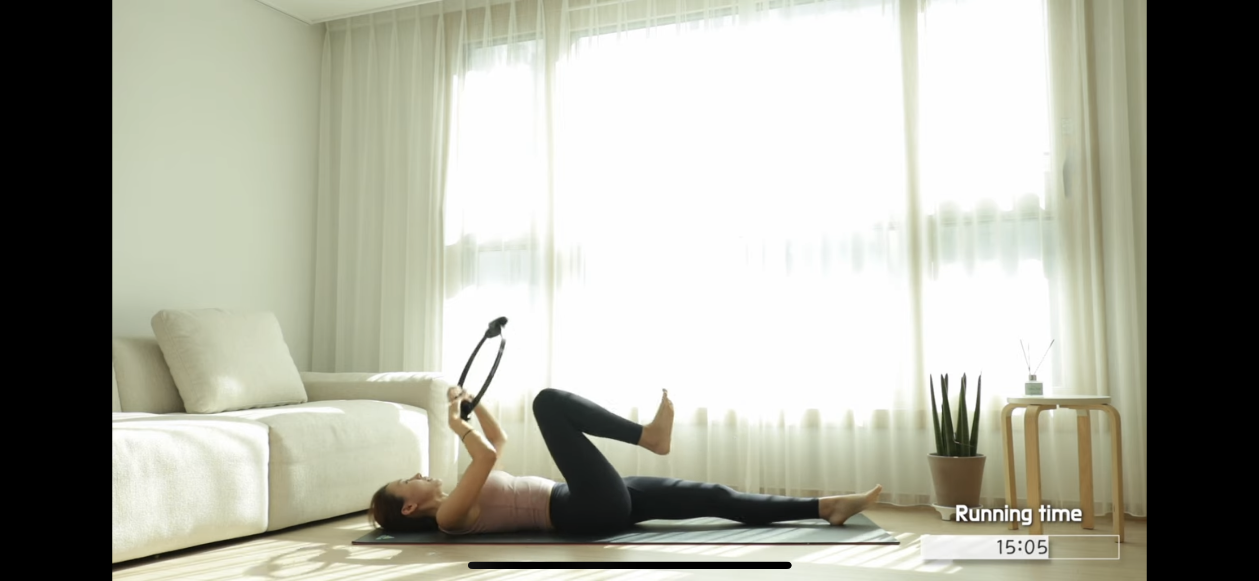 필라테스 링 써클 링 운동