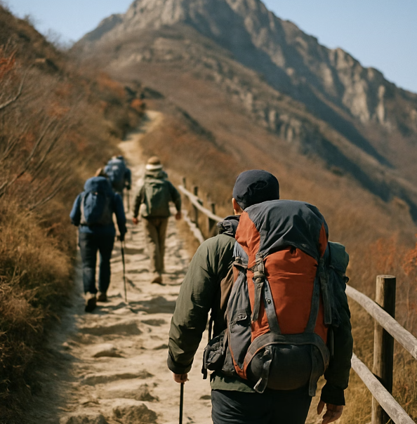 가장 빠른 정상&amp;#44; 오색 코스 (도전 등급)
