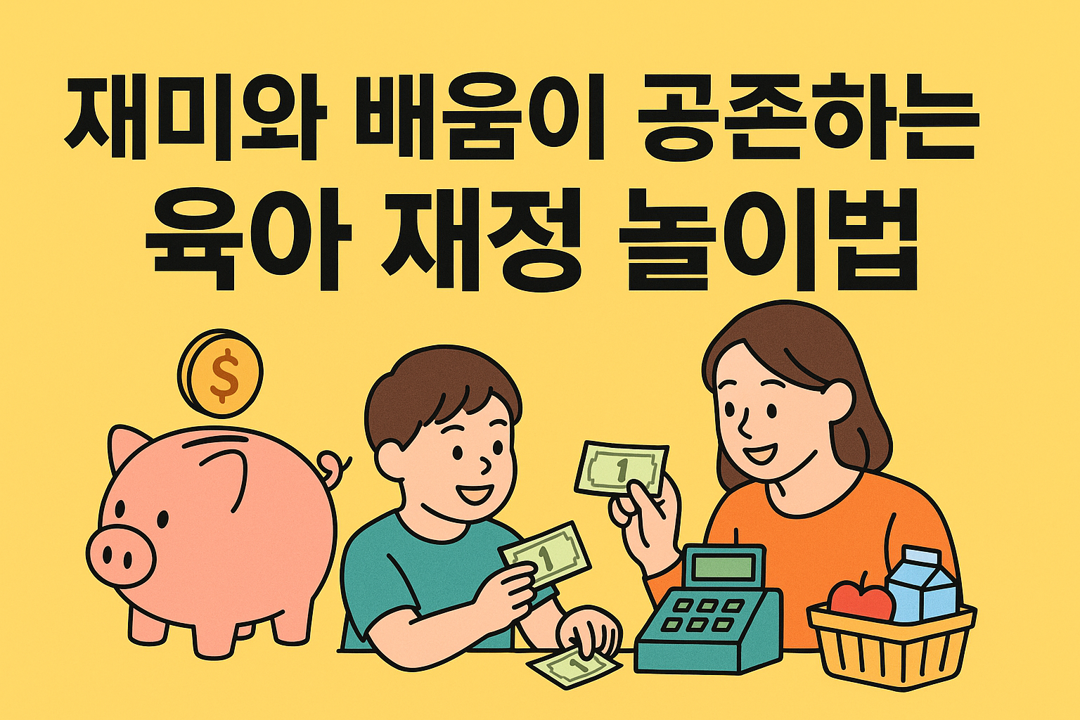 육아 재정 놀이법