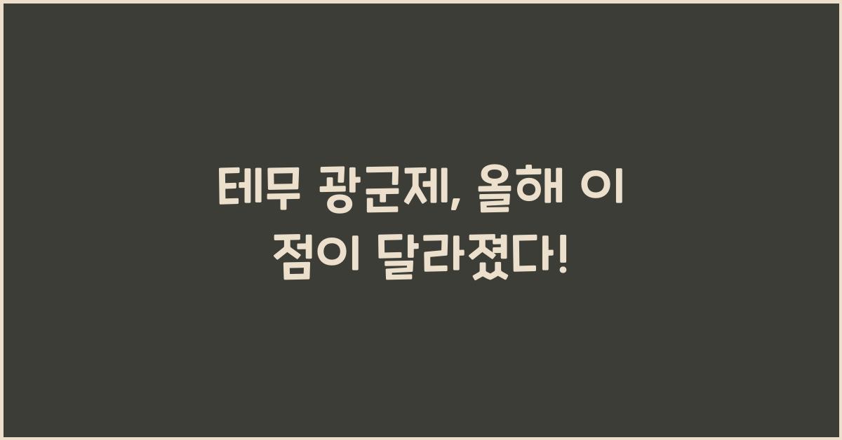 테무 광군제