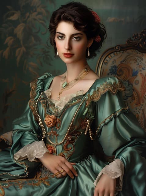 로코코 시대 귀족 여성의 드레스 재현기 – 프랑스식 코르셋과 파니에