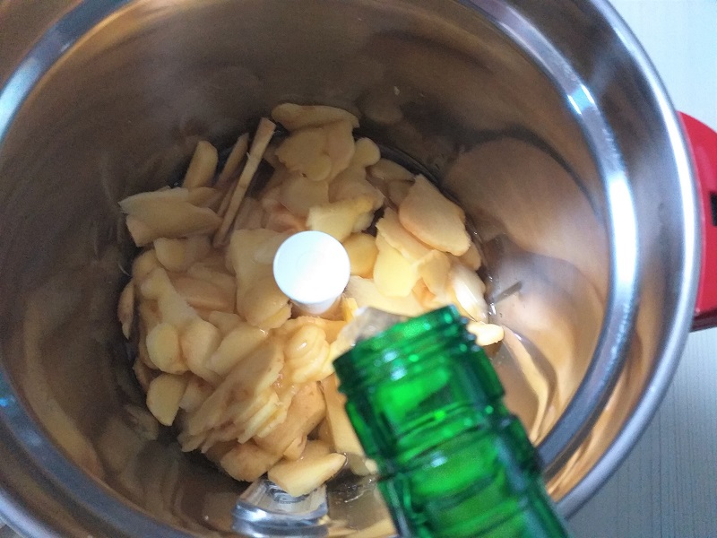 깻잎기름, 생강술