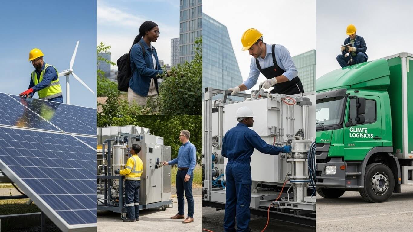 기후 위기 대응 산업별 직업 재편 시나리오 관련 사진