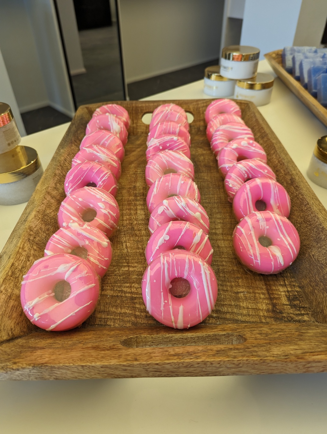 파마시오피 매장과 포장 상태