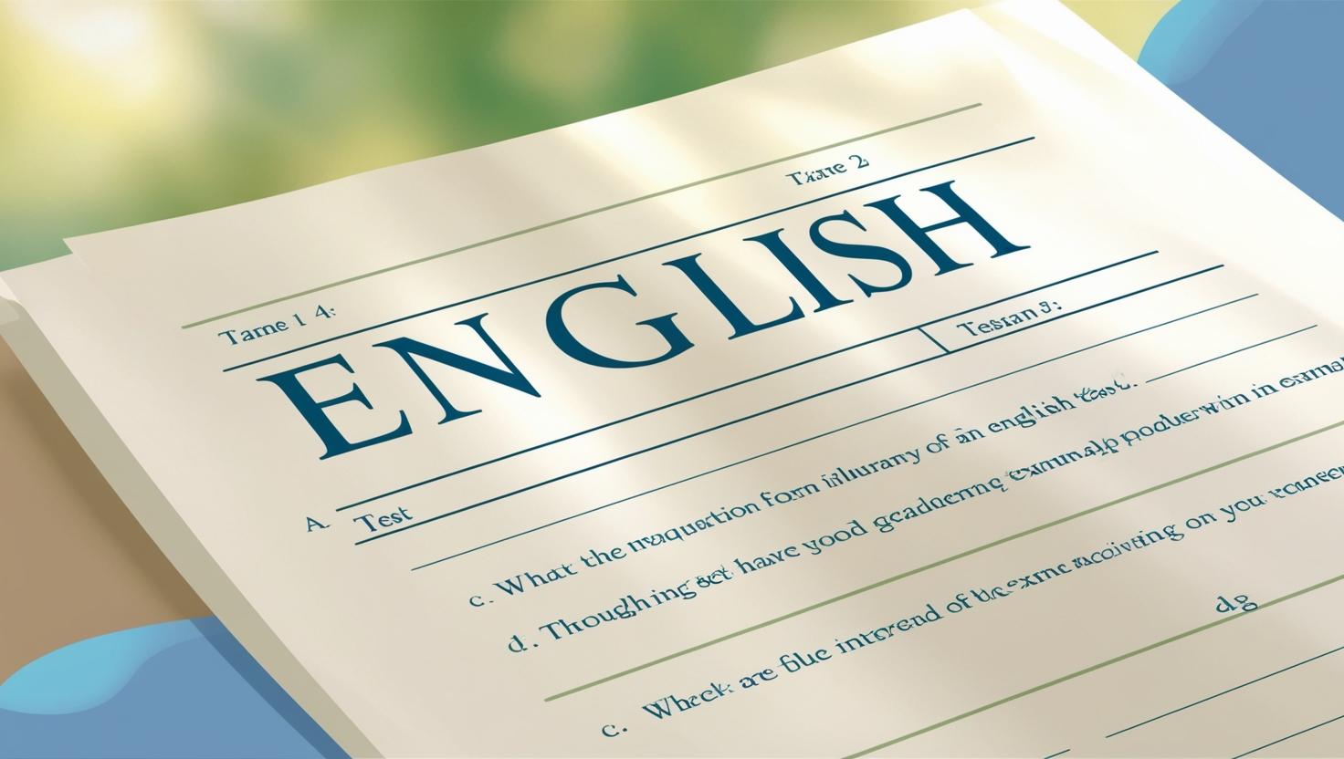 영어 수능모의고사 6모 준비하기