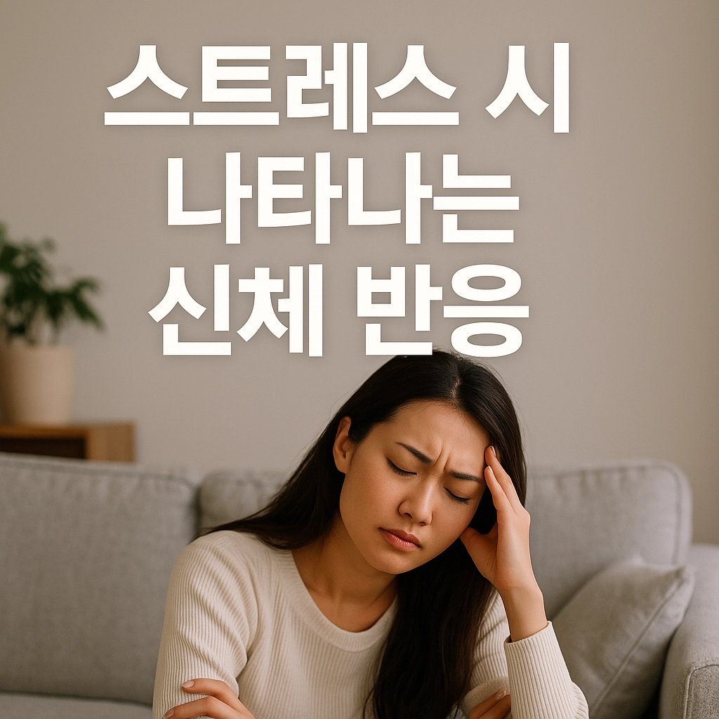 스트레스 시 나타나는 신체 반응