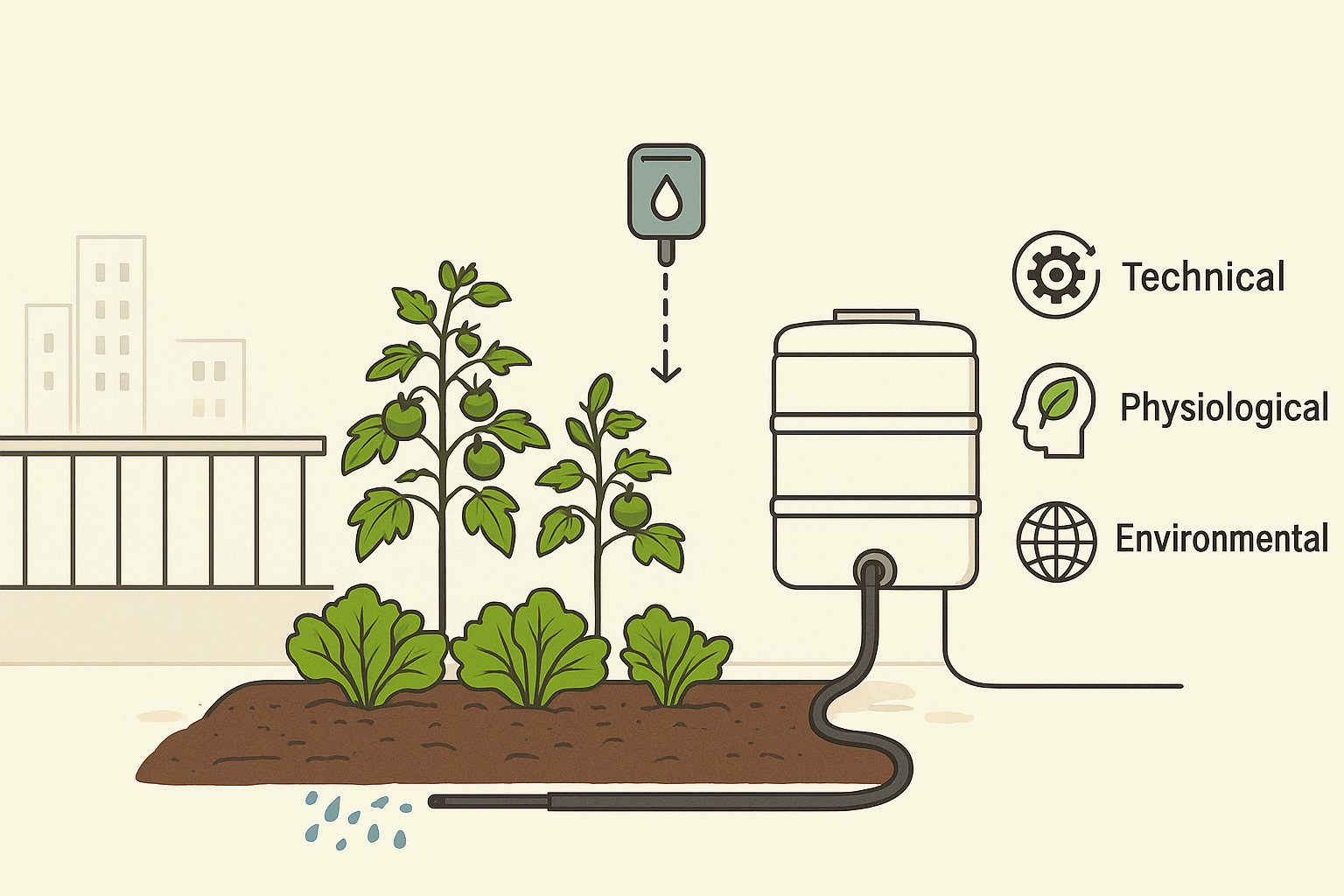 수분 센서로 완성하는 최적의 옥상 텃밭 환경