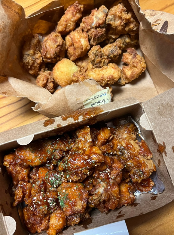 노랑통닭 리뷰