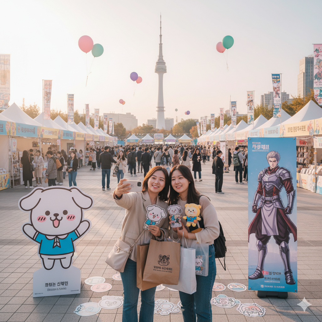2025 월드웹툰페스티벌 예약&middot;일정&middot;팝업 총정리 (출처 : 문화체육관광부)