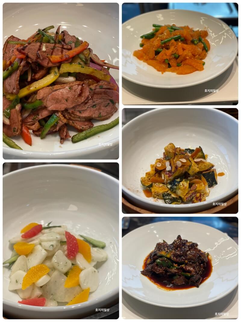 조선팰리스 콘스탄스 호텔 뷔페-샐러드 메뉴