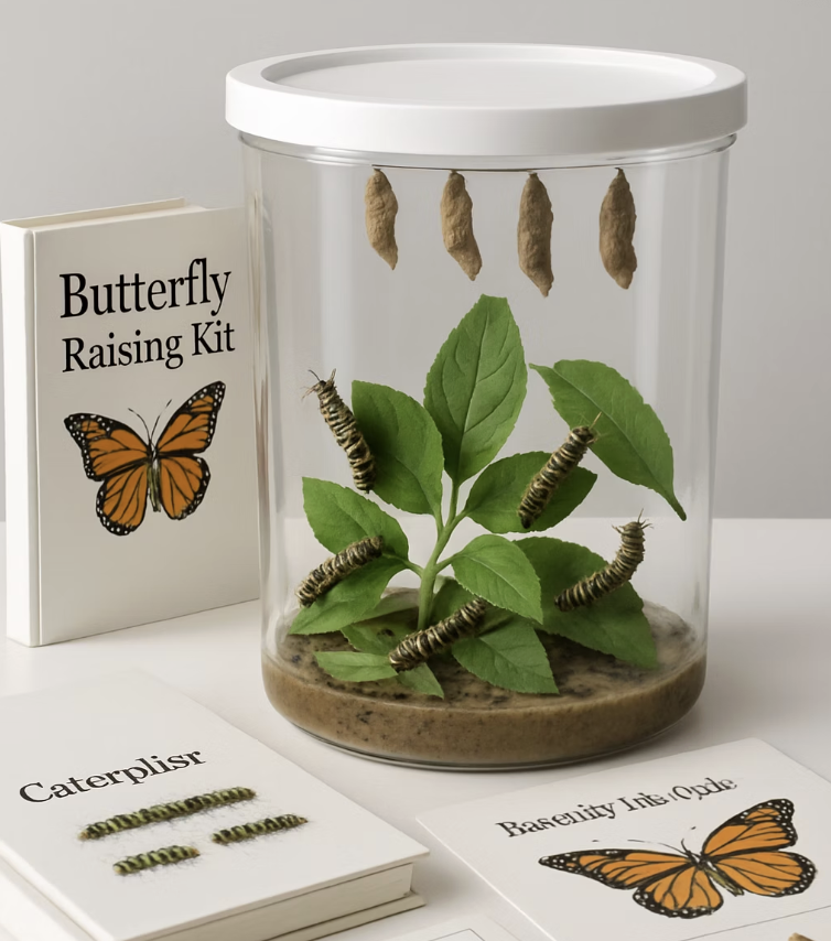 아이와 함께하는 자연관찰, 배추흰나비 키우기 A to Z (알부터 우화까지)