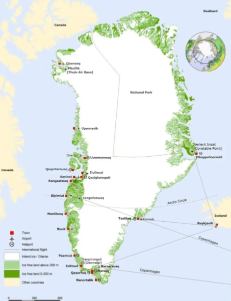 그린란드지도