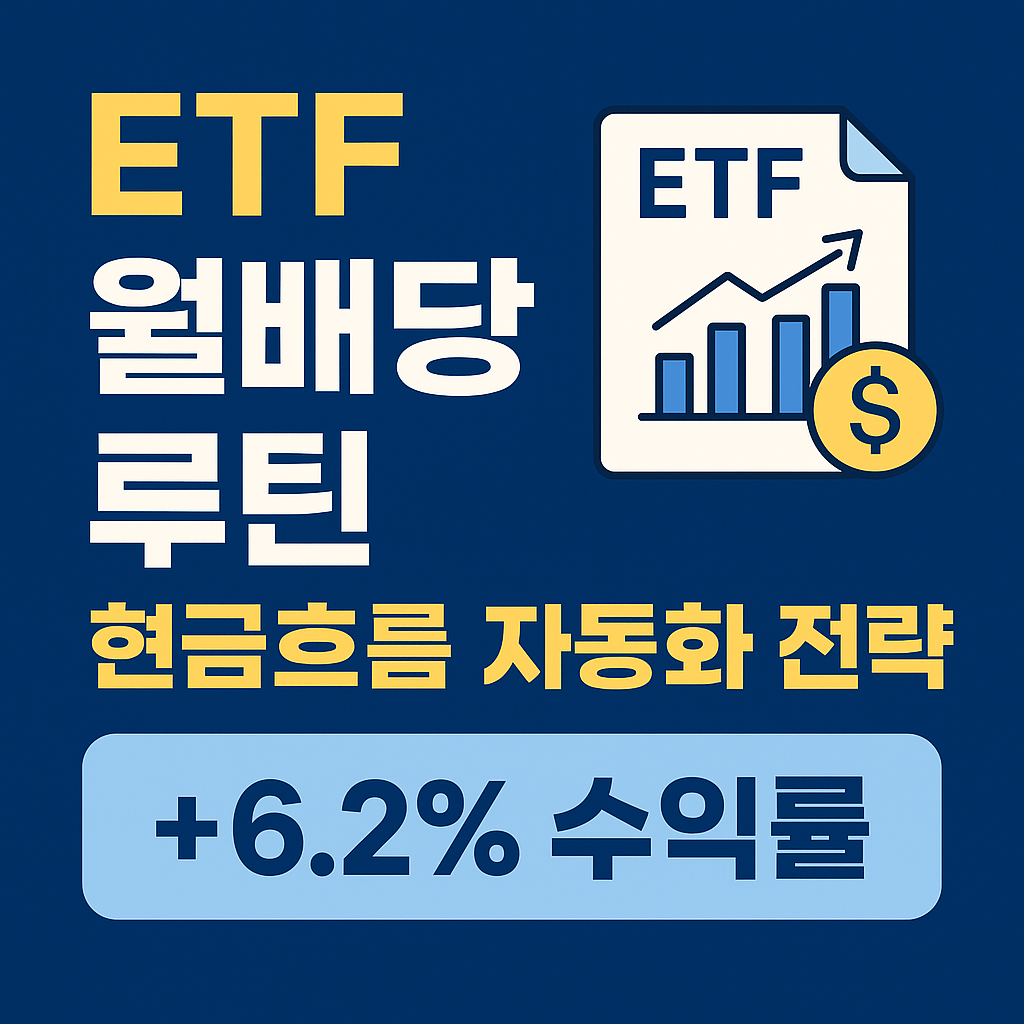 ETF로 월 현금흐름 만들기|월배당 ETF 자동매수 전략
월배당ETF,ETF자동매수,현금흐름투자,토스ETF,ETF루틴,월배당전략,배당수익률,짠테크,ETF투자루틴,2025ETF투자