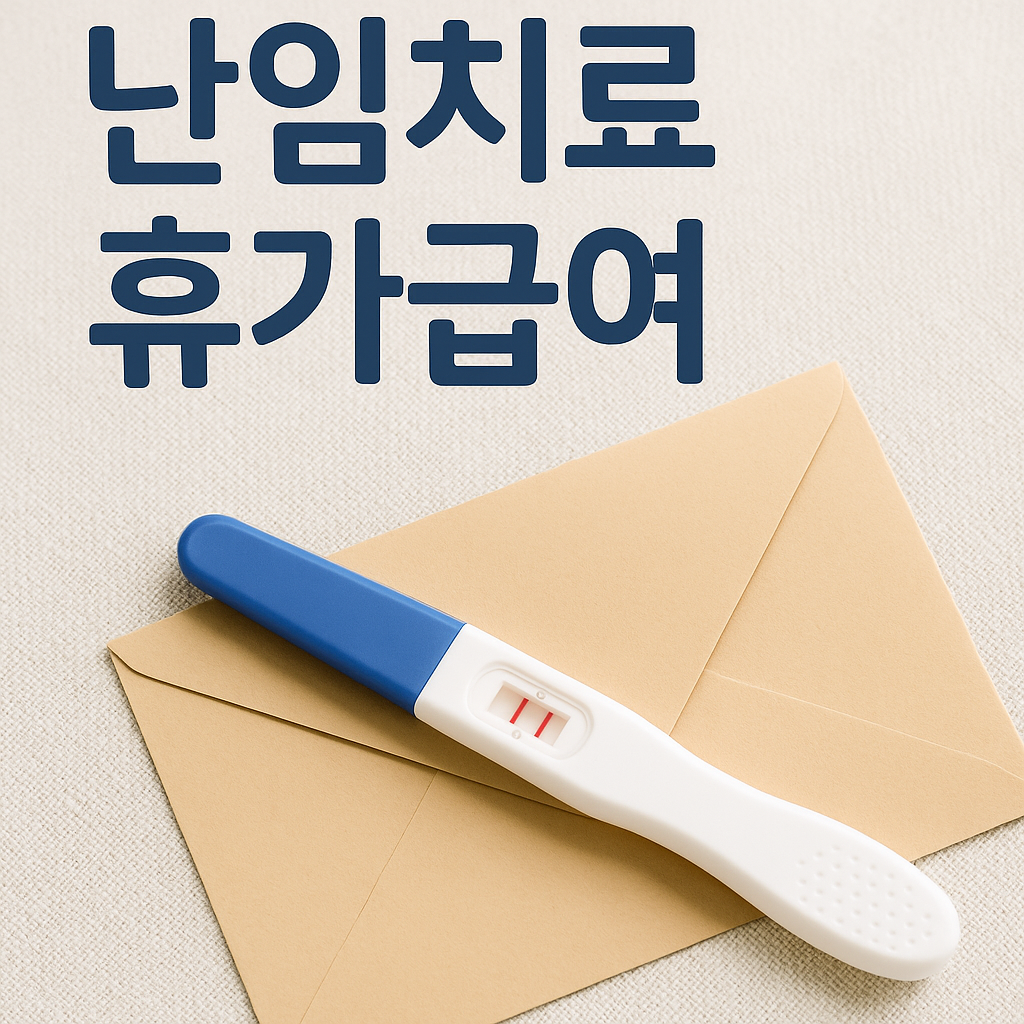 난임치료 휴가급여