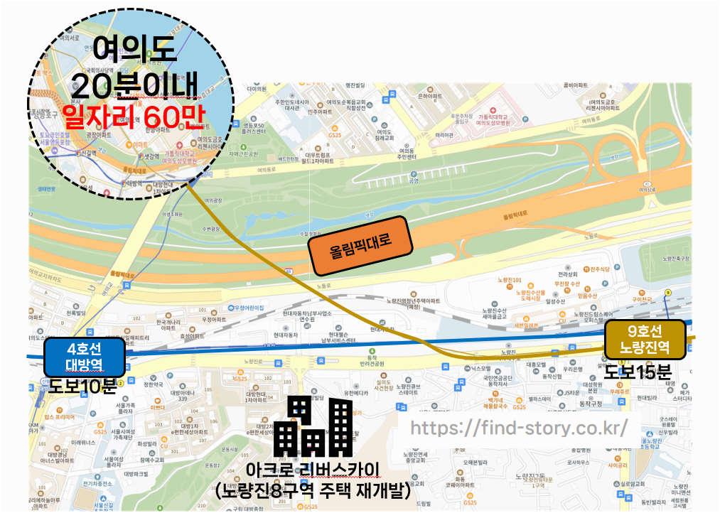 2025년 분양 예정! 동작구 대방동 &lsquo;아크로 리버스카이&rsquo; (노량진 8구역)청약 최신정보 총정리