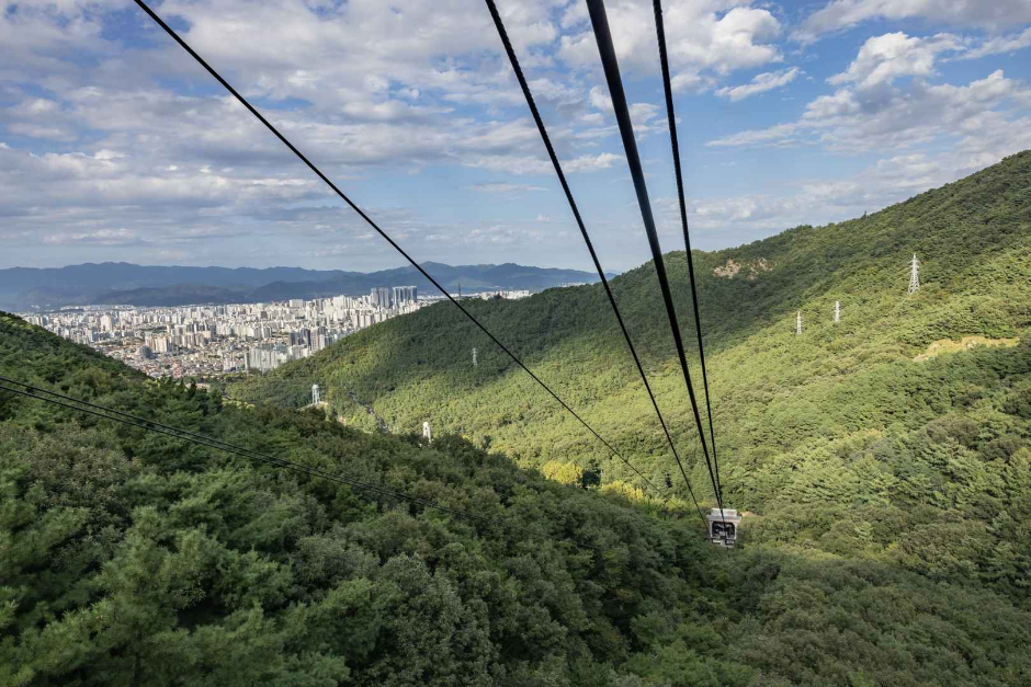 대구 앞산공원 케이블카