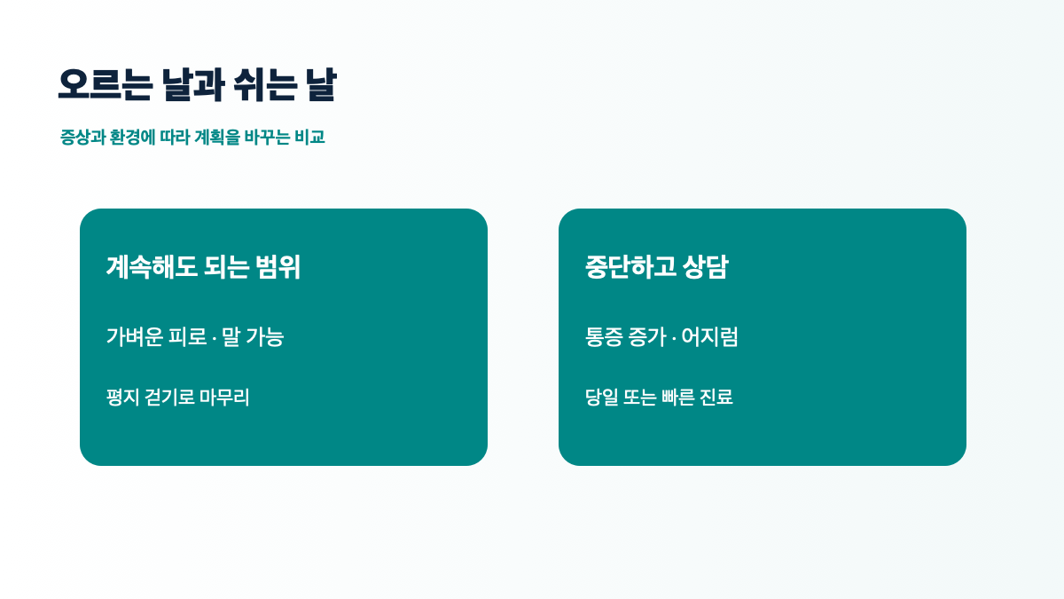 2026 계단 오르기 운동 방법|무릎 부담 줄이는 자세·안전 기준과 기록법 본문 정보 이미지 3