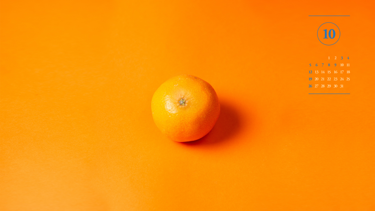 03 귤 A - 2025년10월 노트북배경화면