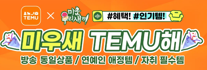 테무 쇼핑