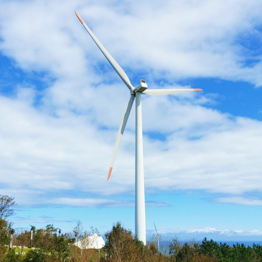 경북 영덕군 풍력발전단지