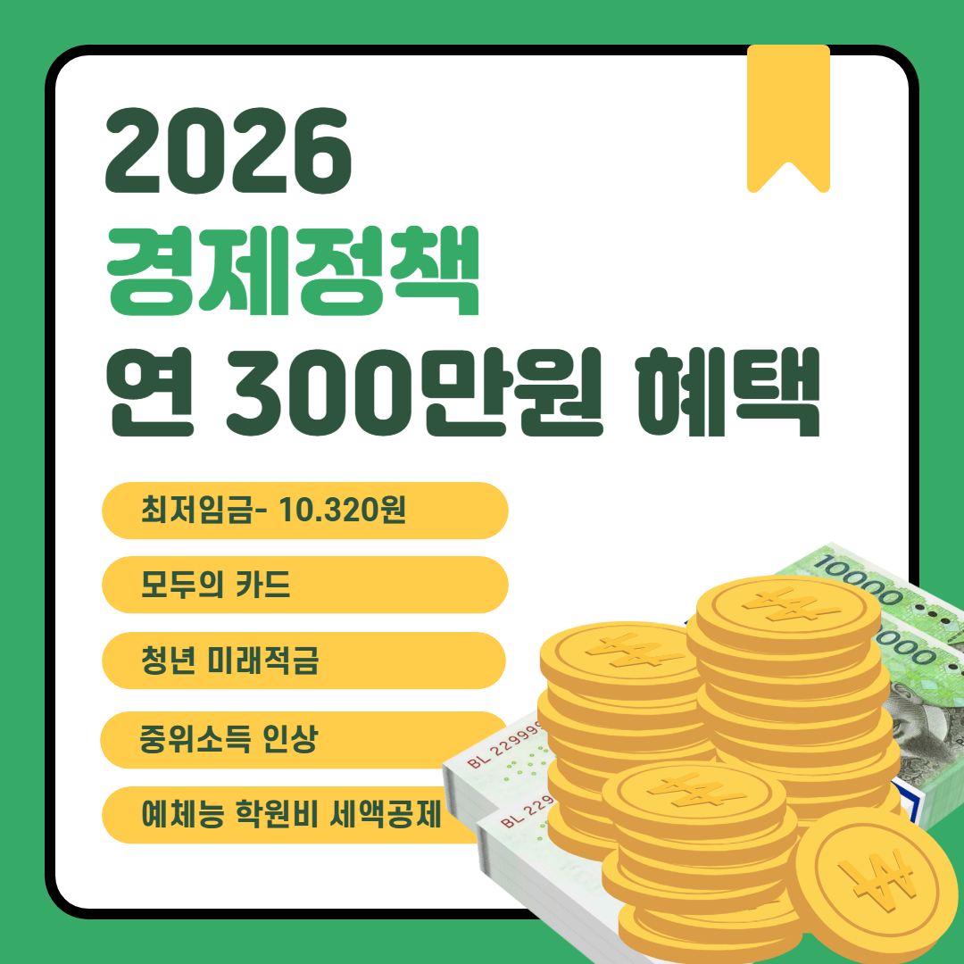 2026 경제정책 5가지